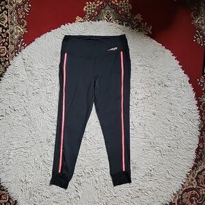 Bebe Sport Leggings Yoga Pants Black Size XL Extra Large Gym Activewear Athletic